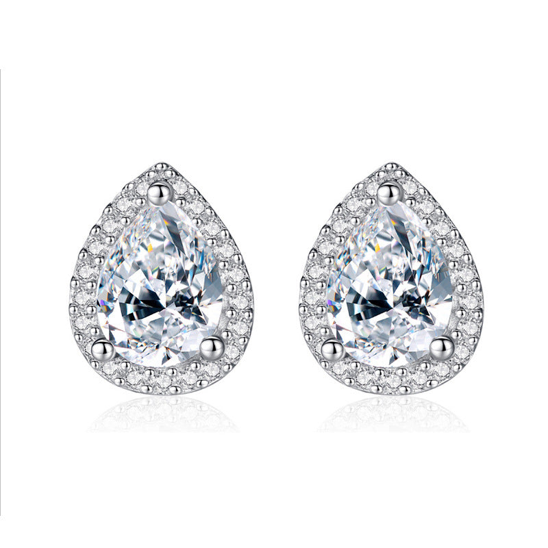 Wild Classic Drop Pear Shaped Earrings