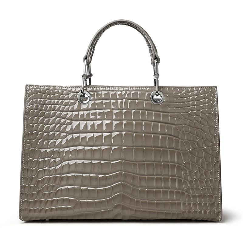 Cowhide Large Handbag