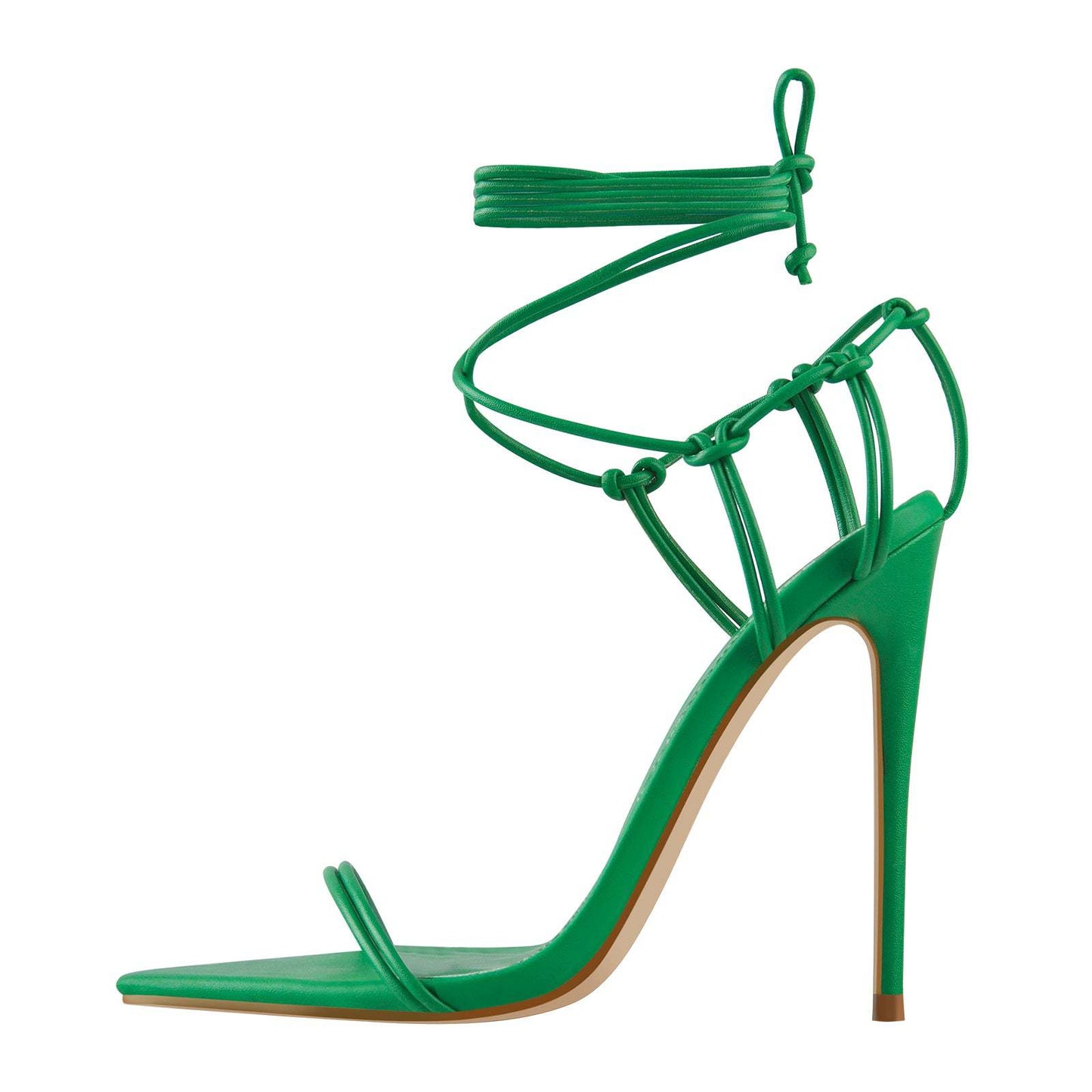Pointed Toe Stiletto Sandals
