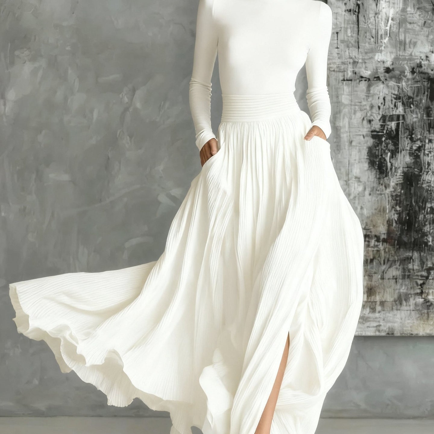 Slim Fit Gentle Niche Dress Women