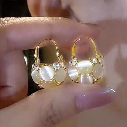 Luxury Pearl Ball Earrings