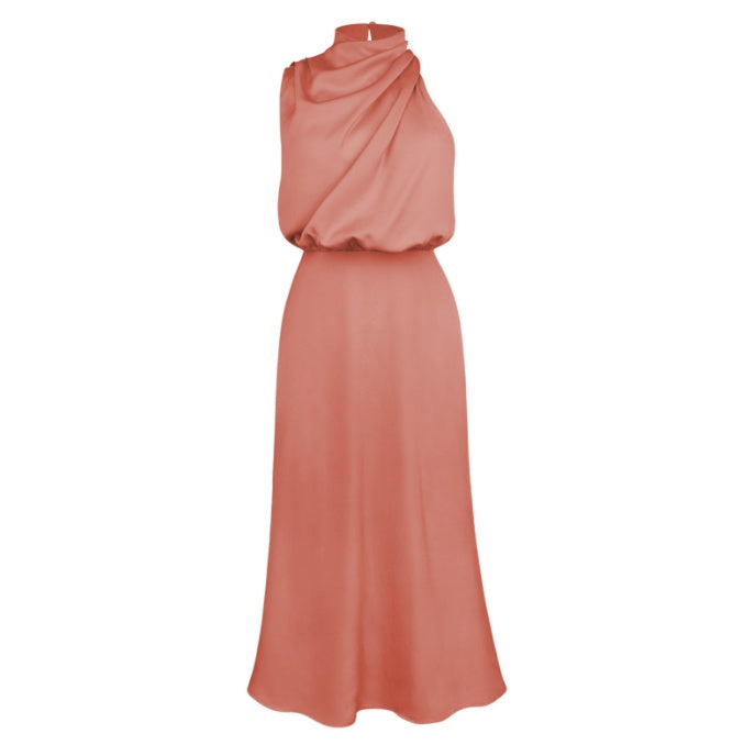 Summer Sleeveless Dress Ins Fashion Elegant Evening Party