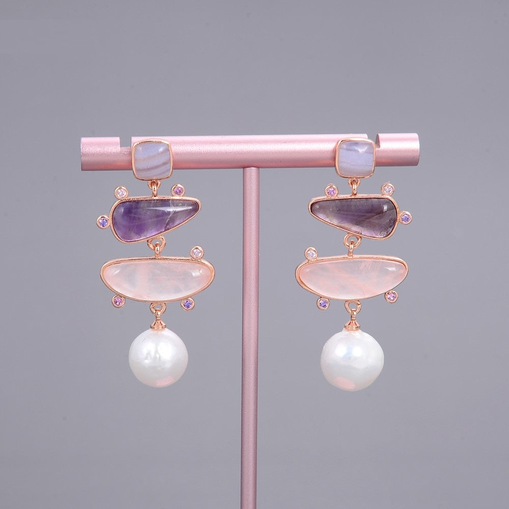 Women's Small Pendant Earrings
