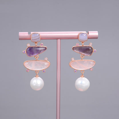 Women's Small Pendant Earrings