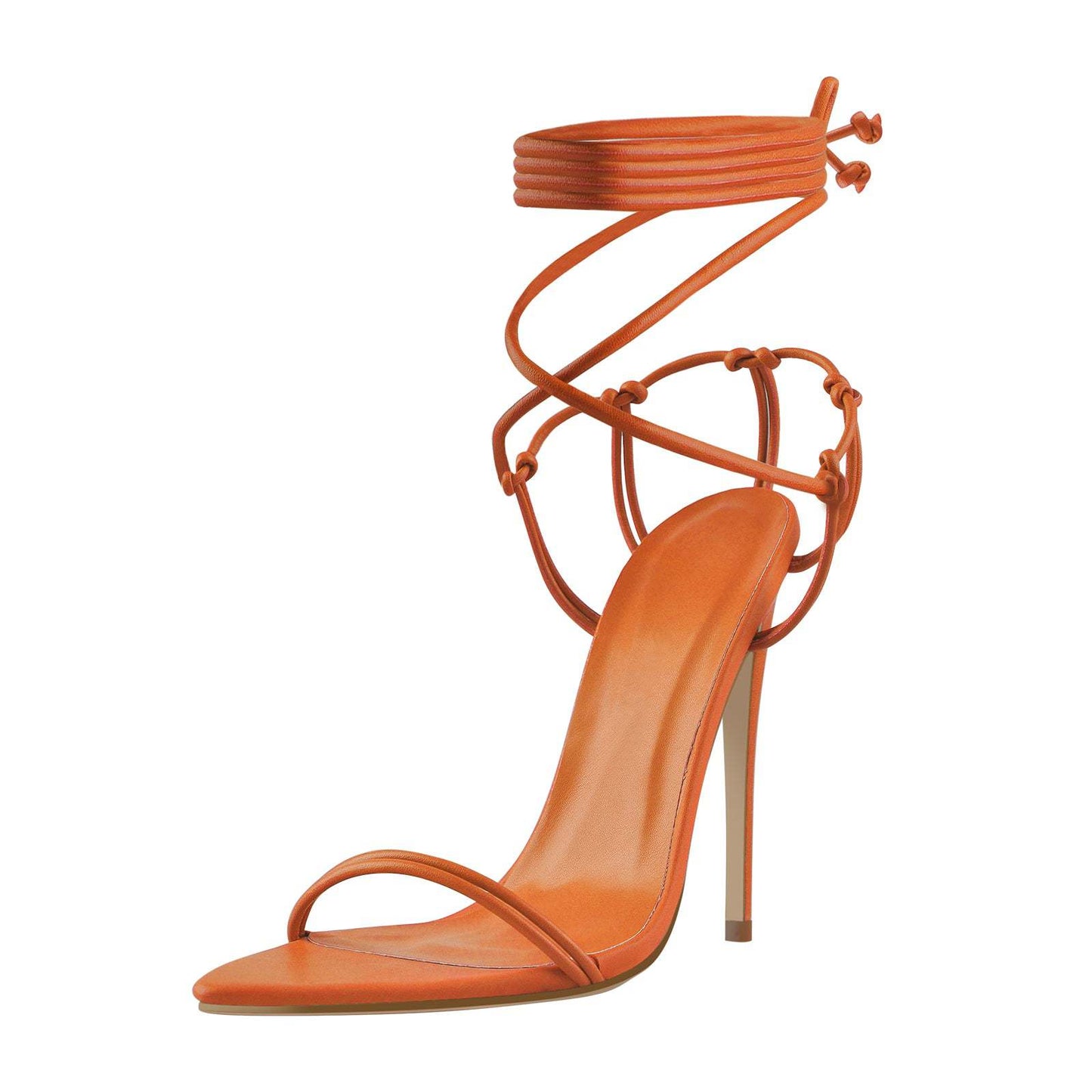 Pointed Toe Stiletto Sandals