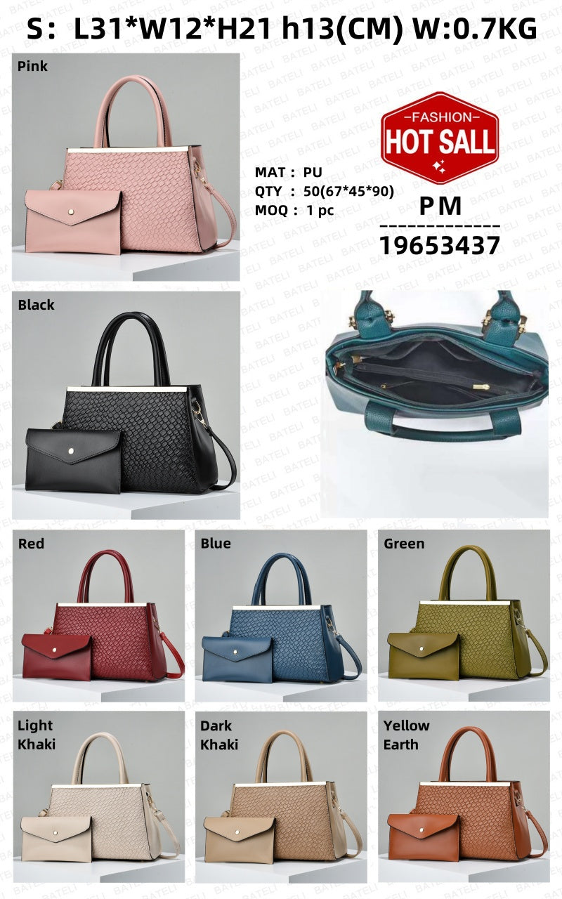 2 In 1 Bold Luxe Structured Handbag