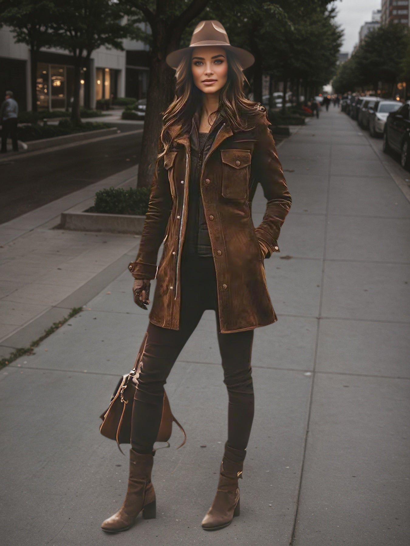 Vintage Warm Long Coat