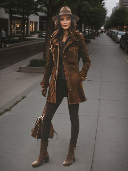 Vintage Warm Long Coat