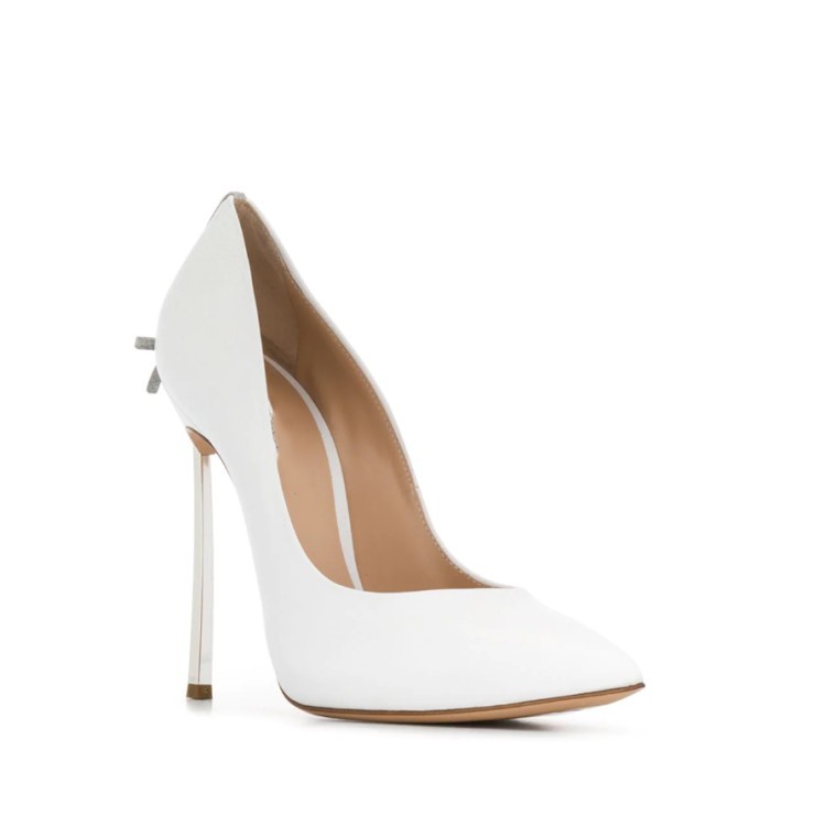 Pointed Toe Bowknot Heel Shoes