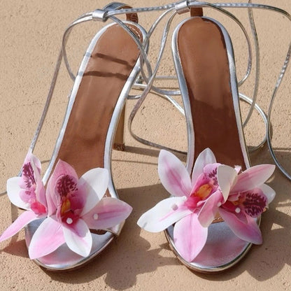 Metal Woven Fashion Sandals Strap