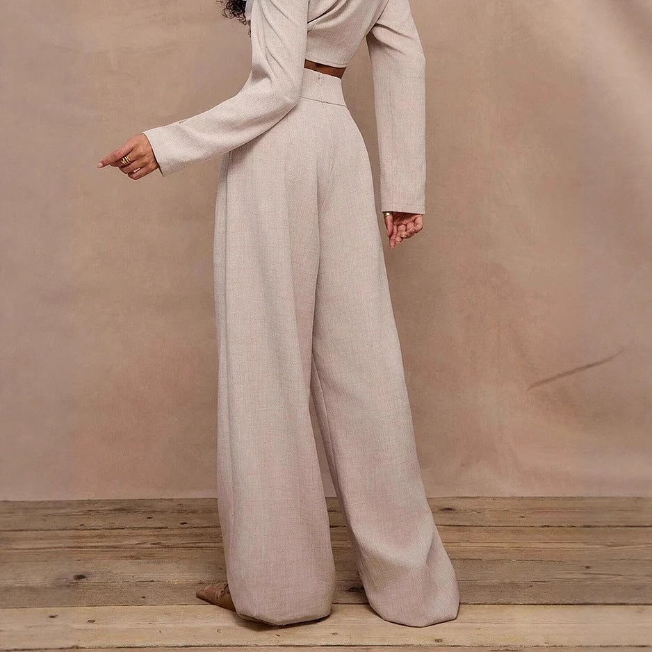Waist Reveal Pant Set
