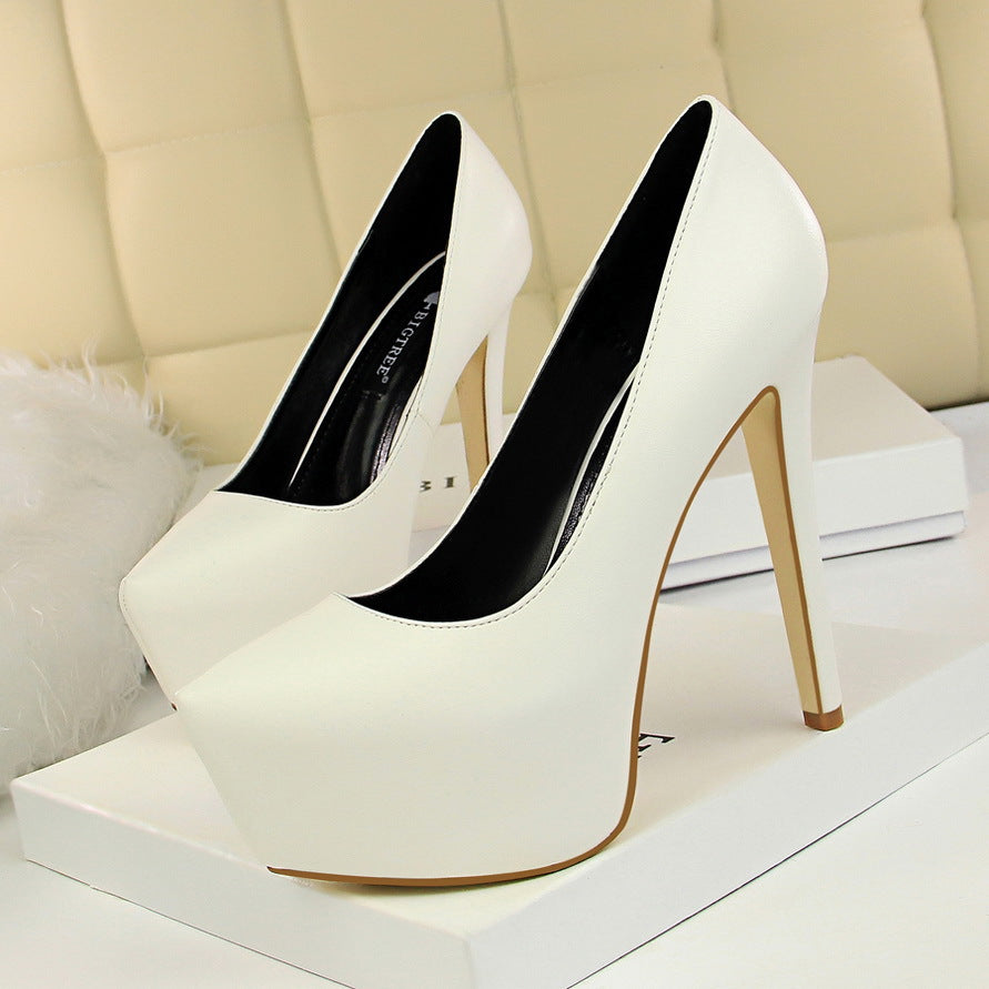 High Heeled Shoes Thin Heeled Women's