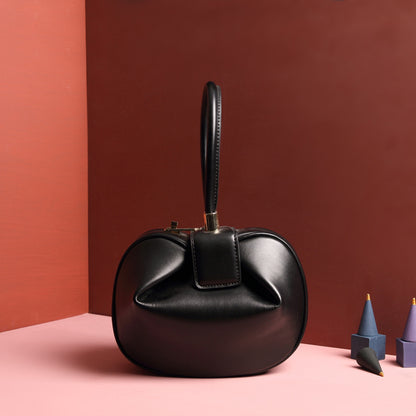 Leather Dumpling Handbag