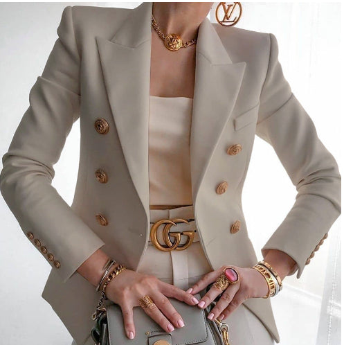 Casual Solid Color Short Jacket
