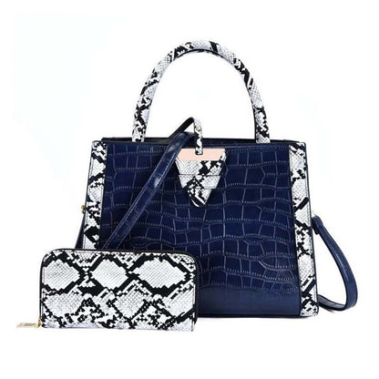 Single Shoulder Pattern Two-Piece Handbag Shoulder Bag