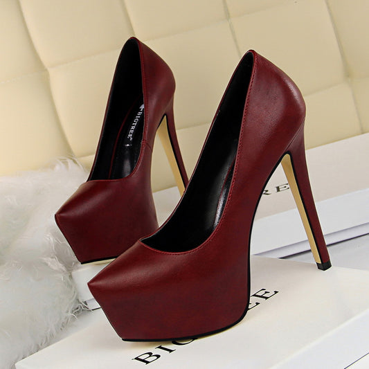 High Heeled Shoes Thin Heeled Women's