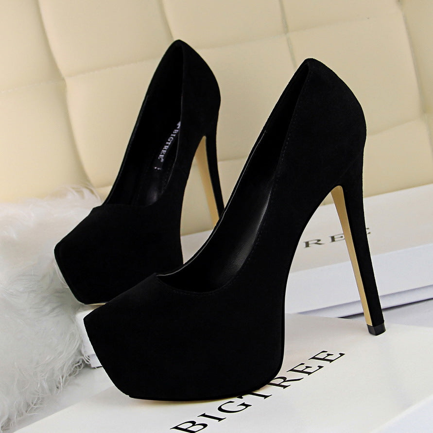 High Heeled Shoes Thin Heeled Women's