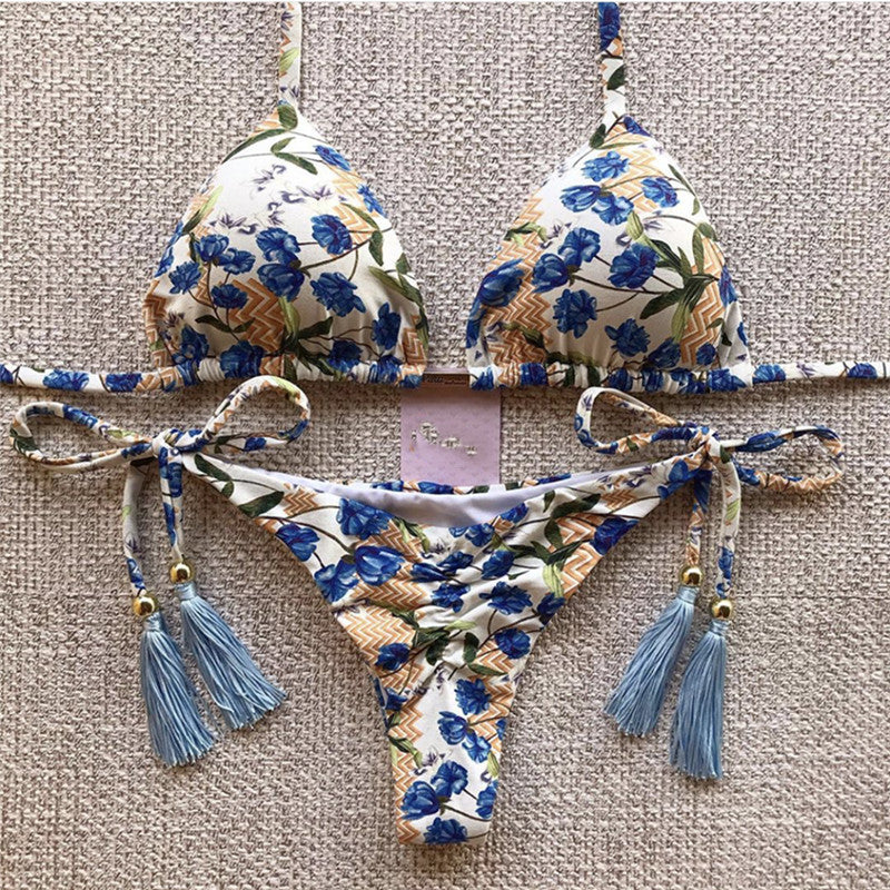 Ladies Printed Swimsuit