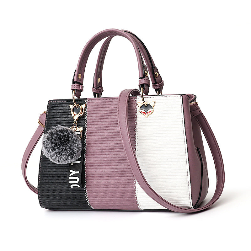 Patchwork Hairball Tote Bag
