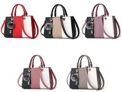 Patchwork Hairball Tote Bag