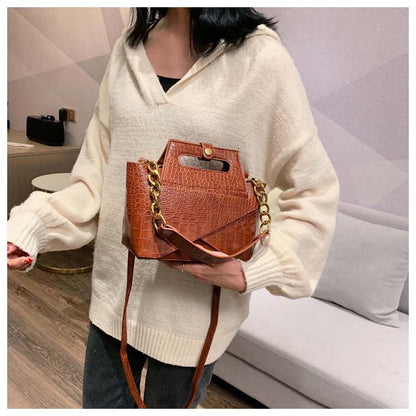 Chain Shoulder Messenger Handbag