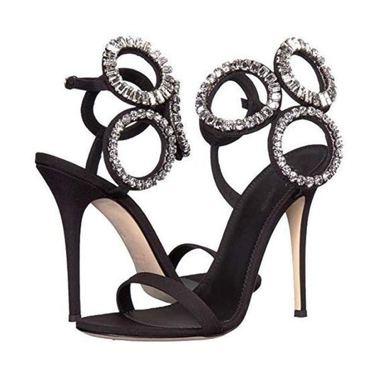Rhinestone Stiletto Heels