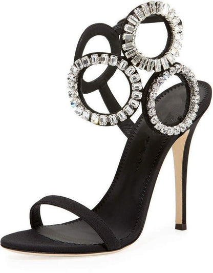 Rhinestone Stiletto Heels