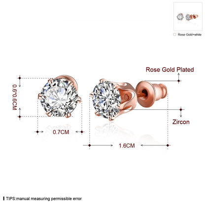 Korean Zircon Earrings