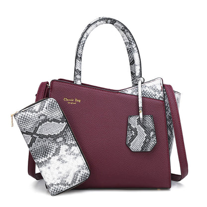 Retro Snakeskin Bridal Bag