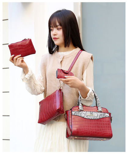 Picture-in-hand Handbag Shoulder Messenger Bag
