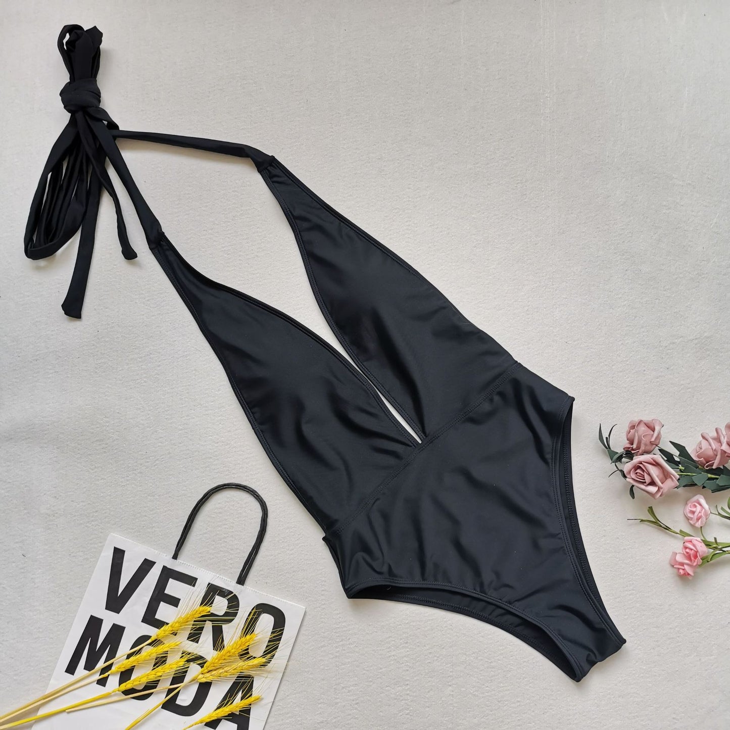 Plus Size One-Piece Swimsuit