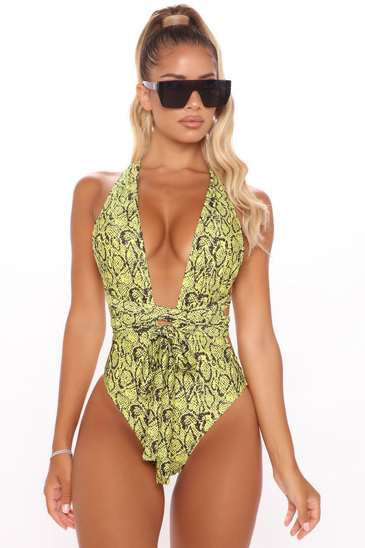 Plus Size One-Piece Swimsuit