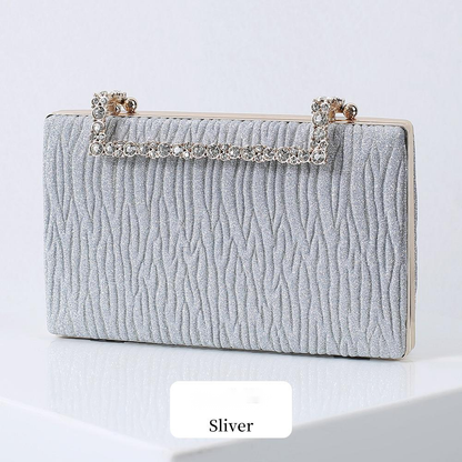Pleated Evening Bag