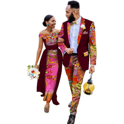 African Couple Wedding Set