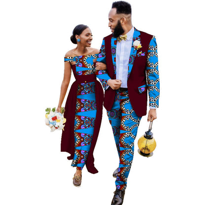 African Couple Wedding Set
