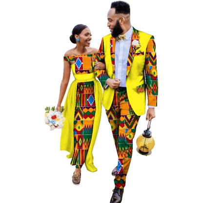 African Couple Wedding Set