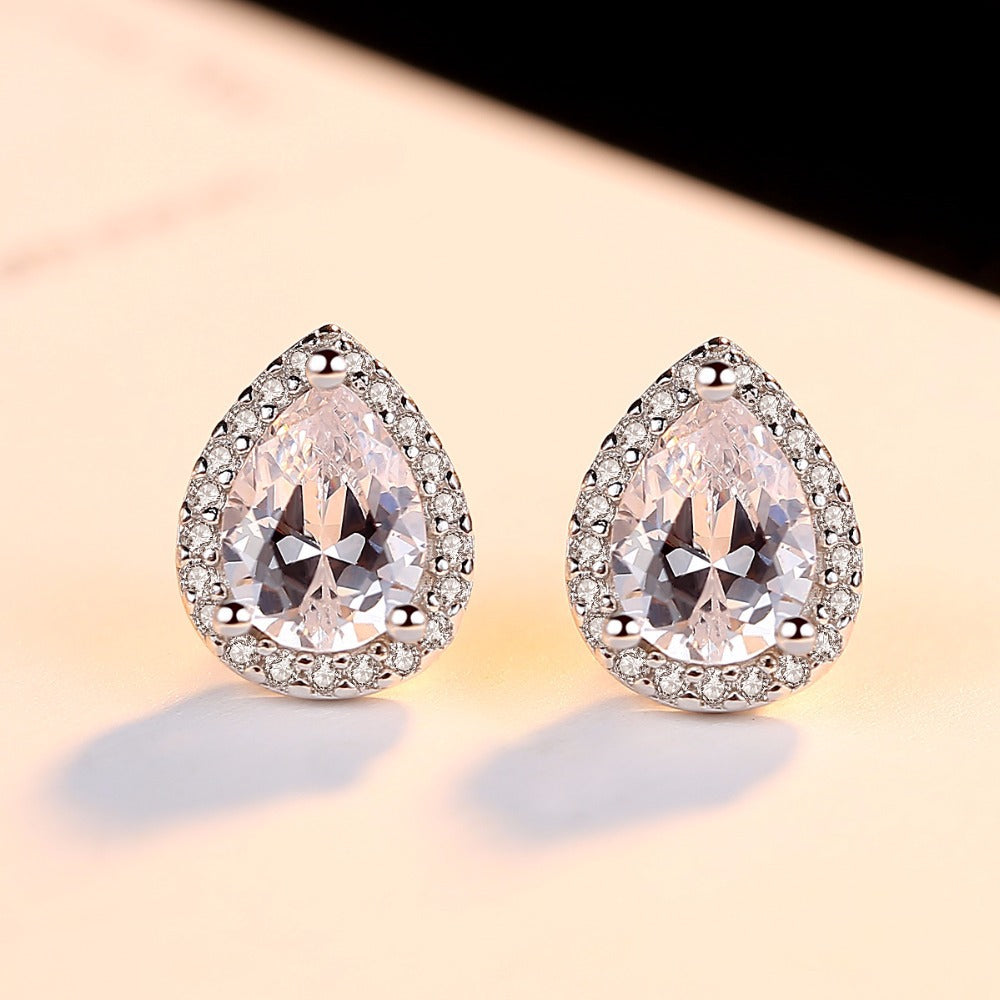 Wild Classic Drop Pear Shaped Earrings