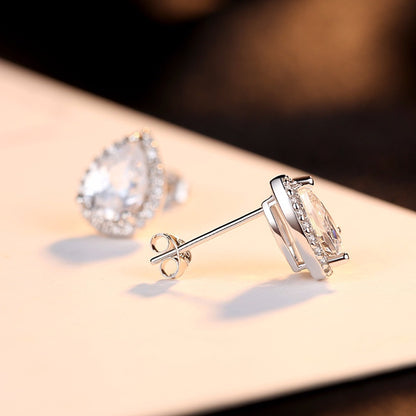 Wild Classic Drop Pear Shaped Earrings