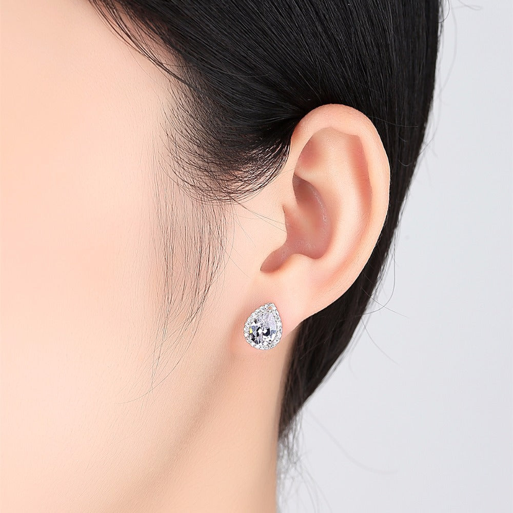 Wild Classic Drop Pear Shaped Earrings