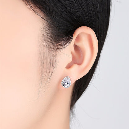 Wild Classic Drop Pear Shaped Earrings