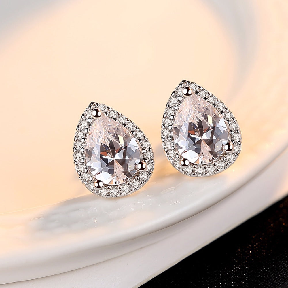 Wild Classic Drop Pear Shaped Earrings