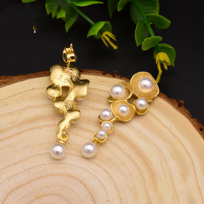 Natural Pearl Shell Earrings