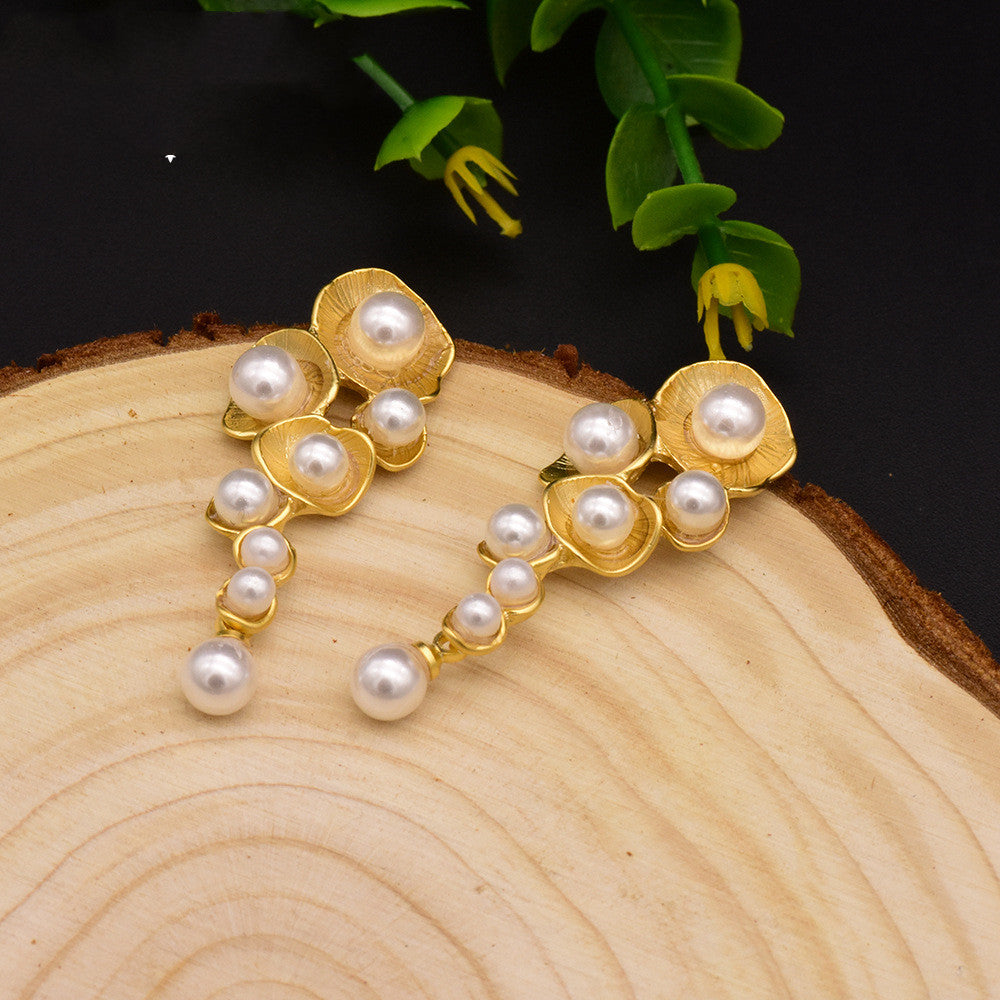 Natural Pearl Shell Earrings