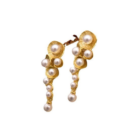 Natural Pearl Shell Earrings