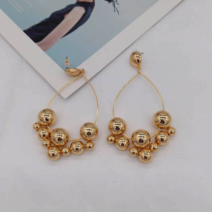 Versatile Fashion Exaggerated Long Earrings