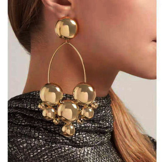Versatile Fashion Exaggerated Long Earrings