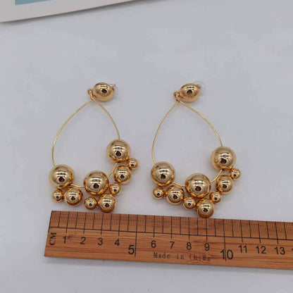 Versatile Fashion Exaggerated Long Earrings