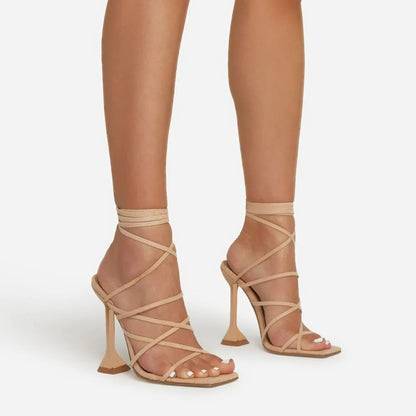 Twine Grip Heel Sandals
