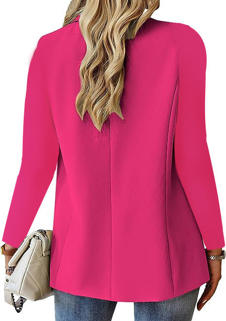 Ins Lapel Button Jacket Fashion Commuter Casual Suit