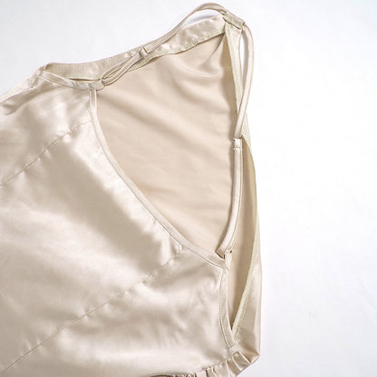 One-Shoulder Backless Mini Dress